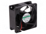 Fan: DC | axial | 12VDC | 60x60x25mm | 32.62m3/h | 22dBA | Vapo | 3800rpm