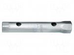 Wrench: tubular | 8mm,9mm | alloy steel | Plating: chromium | L: 112mm