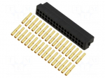 Connector: wire-wire/PCB | plug | female | PIN: 34 | Datamate L-Tek | 3A