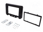 Radio frame | Suzuki | 2 DIN | black
