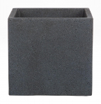 Scheurich C-Cube 240 Outdoor Pot planter Freestanding Plastic Black