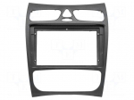 Radio frame | Mercedes | black | 9"