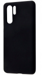 Back panel cover Evelatus Huawei P30 Pro Premium Soft Touch Silicone Case Black