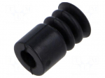 Suction cup | 9mm | Shore hardness: 55 | Suction cup: NBR caoutchouc