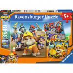 Ravensburger children's puzzle Rubble & Crew work vehicles 3x 49 pieces