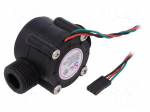 Sensor: turbine flowmeter | digital | 3.5&divide;12VDC | Gravity