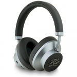 Karl Lagerfeld Grained Initials Bluetooth ANC Headphones / black