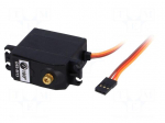 Motor: servo | 4.8&divide;7.2VDC | standard | analogue | 70g | 54.5x20x47.5mm