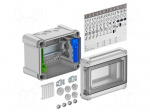 Enclosure: junction box | X: 190mm | Y: 150mm | Z: 125mm | polycarbonate