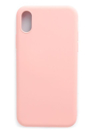 Back panel cover Evelatus Apple iPhone X/Xs Nano Silicone Case Soft Touch TPU Beige