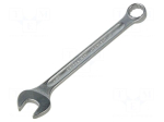 Wrench: combination spanner | double-sided | 1/2" | 160mm | chromium