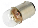 Signallers accessories: bulb | bayonet | BA15D | Usup: 12VDC