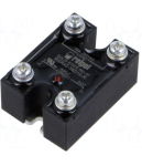Relay: solid state; 24&divide;440VAC; 1-phase; screw type; 1ms; IP00,IP20