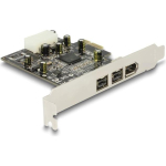 Kontroller Delock PCIe x1 - 2x FireWire 800 + 1x FireWire 400 (89153)
