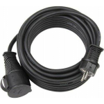 Pikendusjuhe Brennenstuhl 10m 5-kontaktiga Black IP44