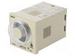Timer | 0,1s&divide;10h | DPDT | 240VAC/5A,24VDC/5A | 110&divide;120VAC | socket