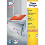 Avery Zweckform, sildid Avery 70 x 32mm, A4 (3479)