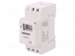 Programmable time switch | Range: 1min&divide;7days | 230VAC | DIN | IP20