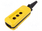 Enclosure: for remote controller | X: 80mm | Y: 190mm | Z: 70mm | yellow
