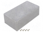 Enclosure: multipurpose | X: 82mm | Y: 153mm | Z: 50mm | 1590 | aluminium