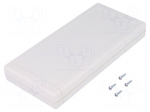 Enclosure: multipurpose | X: 94mm | Y: 200mm | Z: 25mm | TEKBOX | ABS