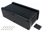 Enclosure: multipurpose | X: 177.6mm | Y: 89mm | Z: 61.1mm | aluminium