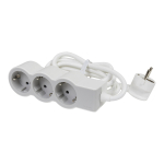 Pagarinātājs 694559 3-vietīgs 16A 3m 1.5mm&sup2; balts