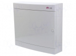 Enclosure: for modular components | IP40 | white | No.of mod: 36