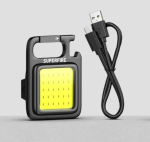 Superfire MX16 flashlight, 600 lm, 500 mAh, USB-C, 4 modes