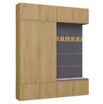 HAGA IV 2SZ2W Wardrobe &ndash; Artisan Oak