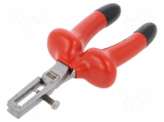 Stripping tool | Wire: round | &Oslash;cable: 0.5&divide;5mm | Tool length: 160mm