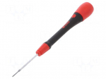 Screwdriver | slot | precision | SL 1mm | Series: PicoFinish&reg;