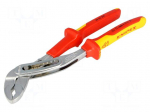 Pliers | aligator type | chrome-vanadium steel | Pliers len: 250mm