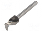 Drill bit | PCB | &Oslash;: 6.5mm | L: 38.2mm | 1/8" (3,175mm)