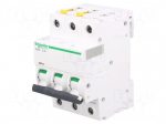 Circuit breaker | 400VAC | Inom: 4A | Poles: 3 | DIN | Charact: C | 6kA
