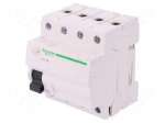 RCD breaker | Inom: 63A | Ires: 300mA | Poles: 4 | 400V | Mounting: DIN