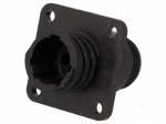 Socket | male | PIN: 4 | w/o contacts | CPC Series 1 | Case: size 11