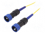 Connector: fiber optic | patchcord | PIN: 1 | bayonet | Buccaneer 4000