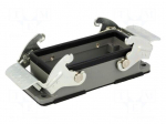 Enclosure: for HDC connectors | size 16B | with double latch