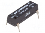 Relay: solid state | Ucntrl: 3.5&divide;10VDC | 1A | 20&divide;140VAC | THT | DIP