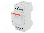 Contactor: 4-pole installation | NC + NO x3 | 230&divide;240VAC | 25A | DIN