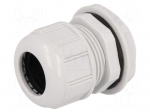 Cable gland | M32 | 1,5 | IP68 | Mat: polyamide | light grey | UL94V-2