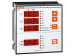 Meter | on panel | digital | VAC: 30&divide;480V | I AC: 0,05&divide;6A | True RMS
