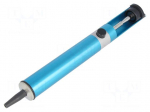 Desoldering pump | anodised aluminium | L: 195mm