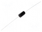Capacitor: polypropylene | 0.22uF | 400VDC | &plusmn;2% | &Oslash;9.5x18mm | -25&divide;85&deg;C