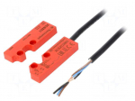 Safety switch: magnetic | Series: XCSDM Compact | Contacts: NC x2