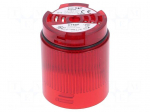 Signaller: lighting | LED | red | Usup: 24VDC | IP65 | &Oslash;50x69mm | -30&divide;60&deg;C