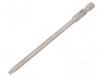 Screwdriver bit | Torx&reg; | TX20 | Overall len: 110mm