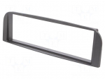 Radio frame | Alfa Romeo | 1 DIN | silver