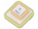 Antenna | GNSS,GPS | 3.1dBi,4.9dBi | SMD | 25x25x8mm